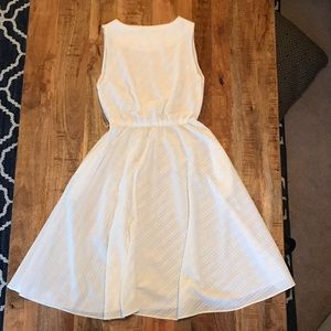 80s White Dress Refashioned